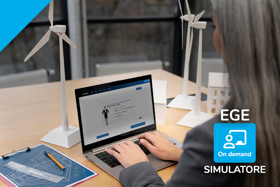 Simulatore esame EGE aggiornato UNI 11339:2023 - On Demand