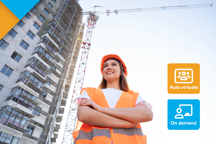 Coordinatore sicurezza cantieri D.Lgs. 81/08 e SMI - Corso On Demand + Aula Virtuale - id.296